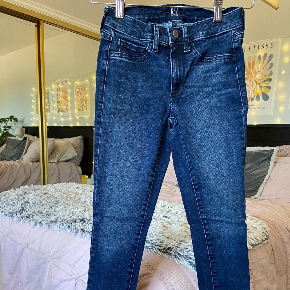 Gap Skinny Blue Jeans